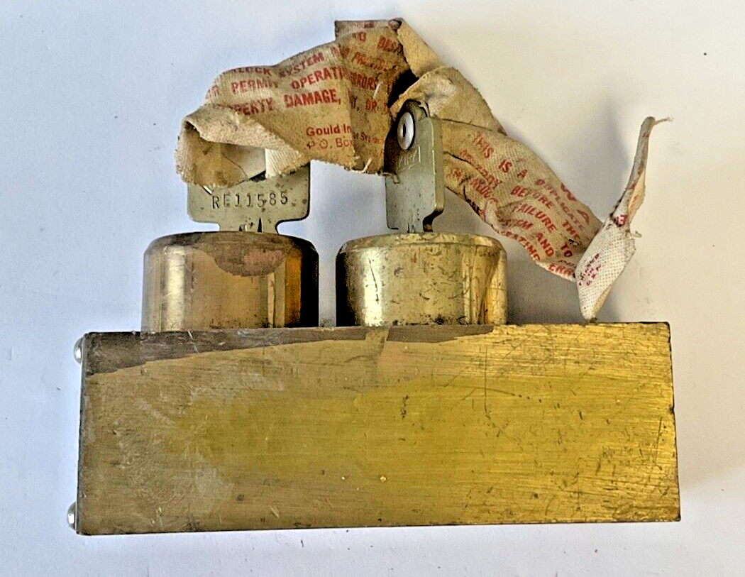 GOULD 45A45794 KIRK INTERLOCK ITEM C DOUBLE KEYED