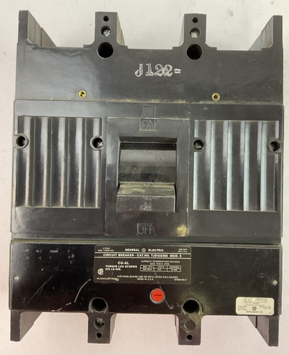 GE TJD432300 MOD 5 CIRCUIT BREAKER 300AMP 240VAC 3POLE