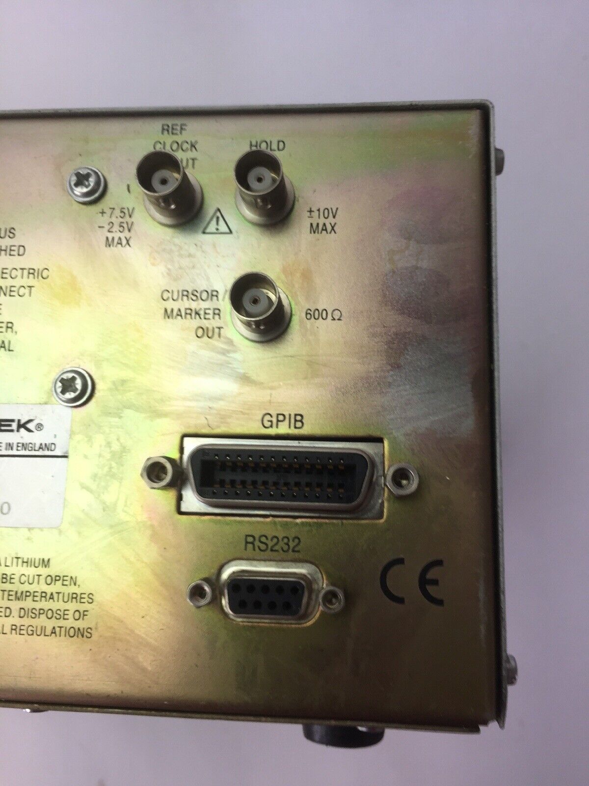 WAVETEK MODEL 39A 40MS/s UNIVERSAL WAVEFORM GENERATOR