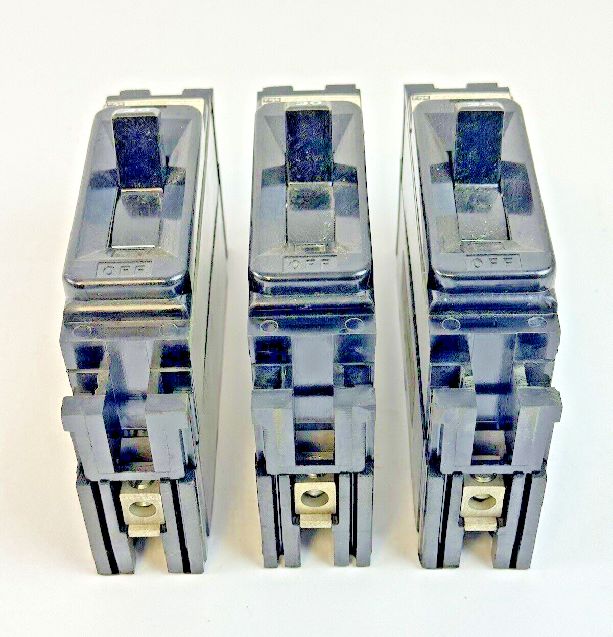 FPE *BOX OF 3* - NE113030 - CIRCUIT BREAKERS - 1 POLE/120VAC/30A, LJ-7242 - NEW