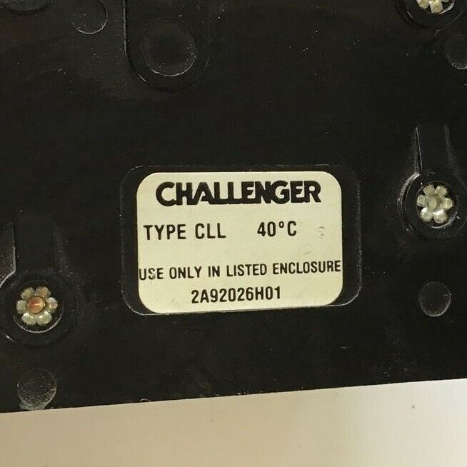 CHALLENGER CLL360 CIRCUIT BREAKER 240VAC HACR