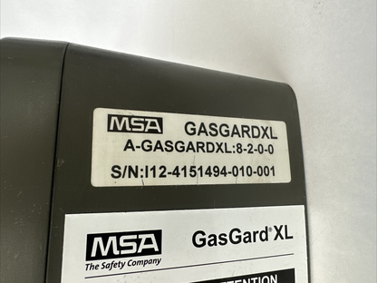 MSA A-GASGARDXL:8-2-0-0 GAS MONITORING CONTROLLER 110-230VAC 2.5A 24VDC 4A