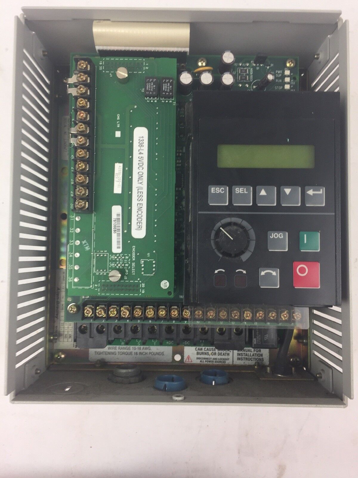 ALLEN BRADLEY 1336F-BRF10-AA-EN-HAS1-L4 AC DRIVE