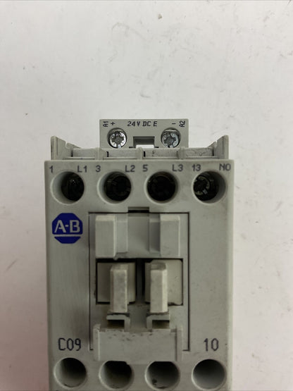 ALLEN BRADLEY STARTER (100-C09E*10 COIL 24VDC + 193-EECB 1.0-5.0A)