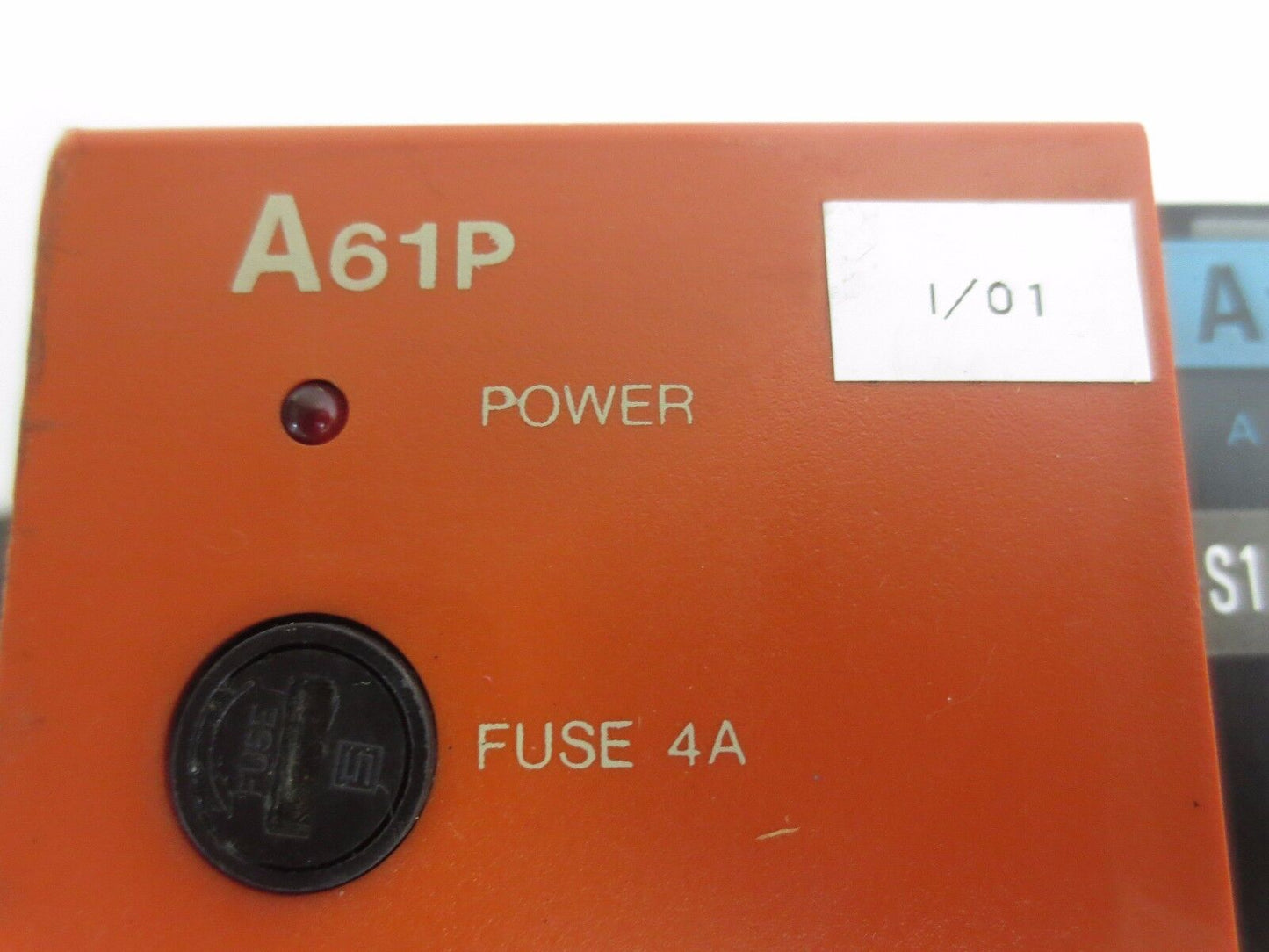 MITSUBISHI MELSEC A61P + AX41T (3) + AY51T (3) + AJ71PT32-S3 - PLC MODULES, BASE