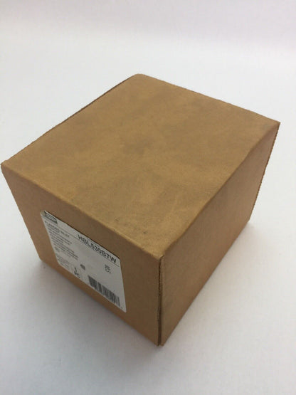 HUBBELL HBL530B7W FLANGED INLET WATERTIGHT PIN & SLEEVE 30A 277/480VAC 3 PHASE