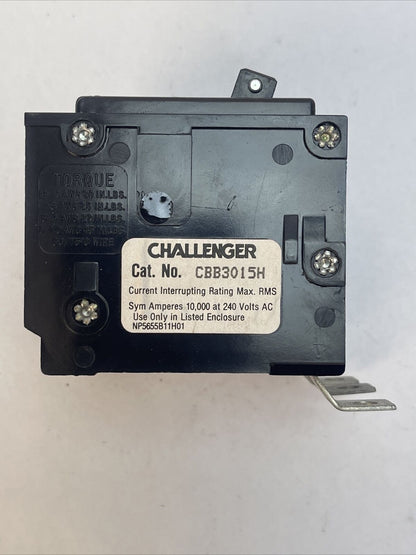 CHALLENGER CBB3015H CIRCUIT BREAKER 15AMP 240VAC 3POLE