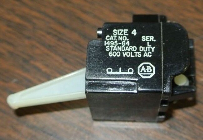 ALLEN-BRADLEY 1495-G4 - N.C. CONTACT, SIZE 4 - EARLY BREAK - NEW SURPLUS