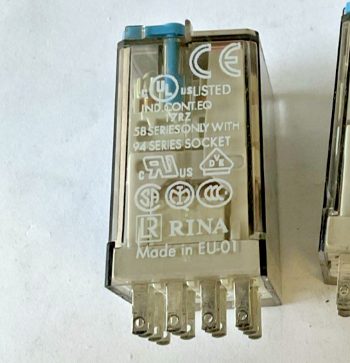 FINDERS 17RZ RELAY 7A 24VDC 250VAC 55.34.9.024.0040 ***LOTOF2***