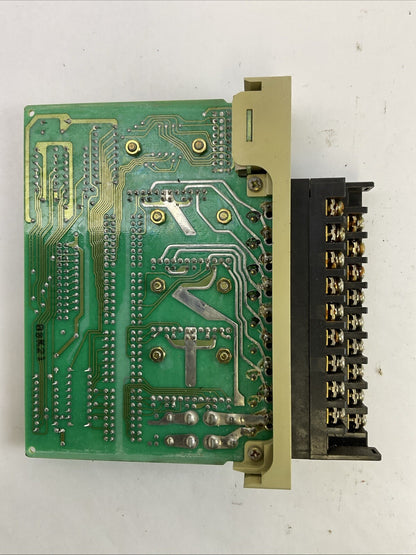 HITACHI POM-TP OUTPUT MODULE 33017816-5 (MISSING LOCKING TABS)