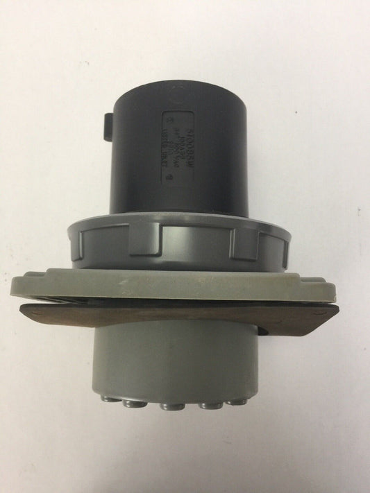 HUBBELL 4100B5W PIN & SLEEVE WATERTIGHT INLET 100A 600VAC 3 POLE 4 WIRE GROUNDIN