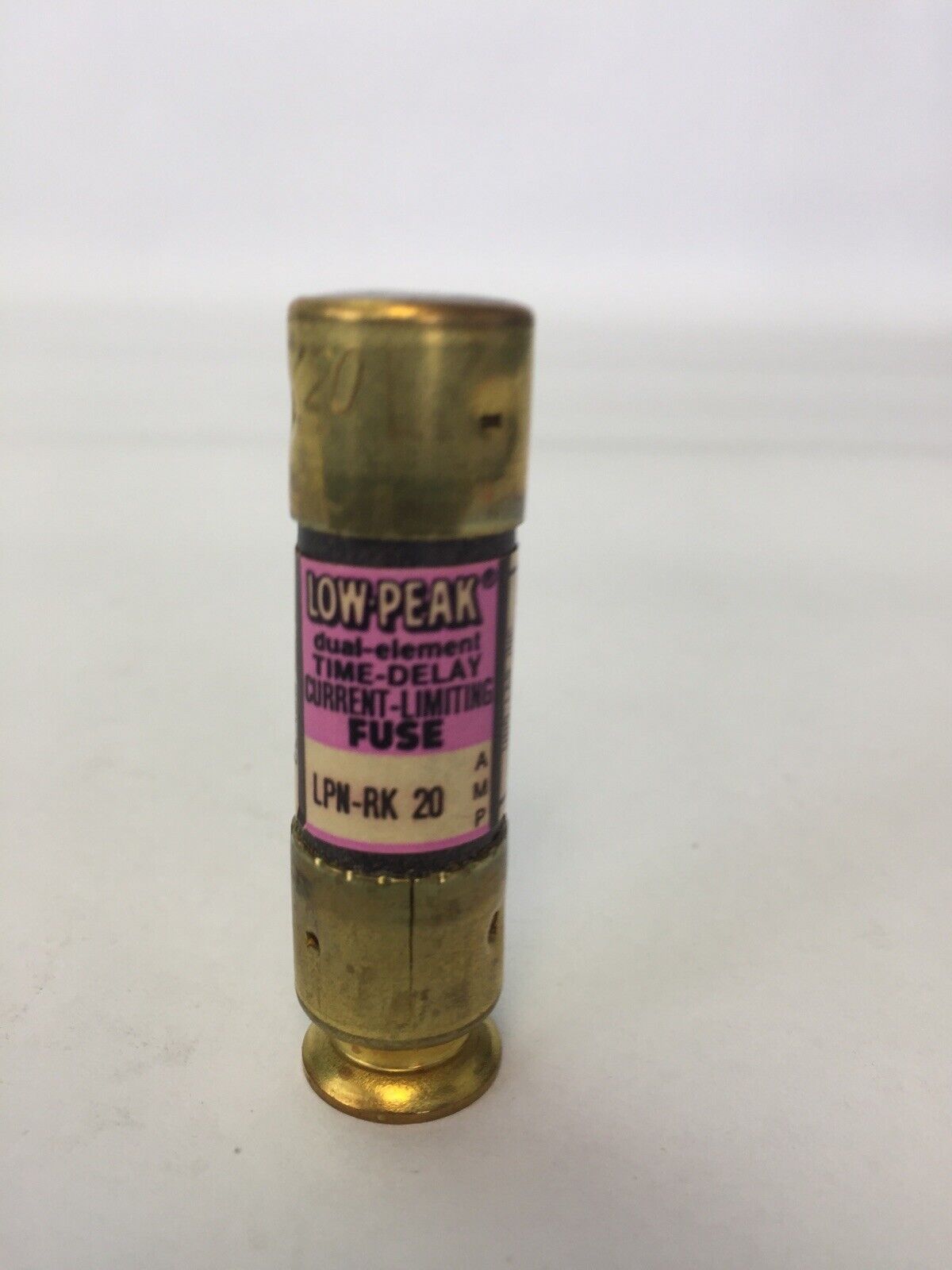 BUSSMAN LOW-PEAK LPN-RK 20 DUAL ELEMENT TIME-DELAY FUSE 250VAC 20A (BOX OF 10)