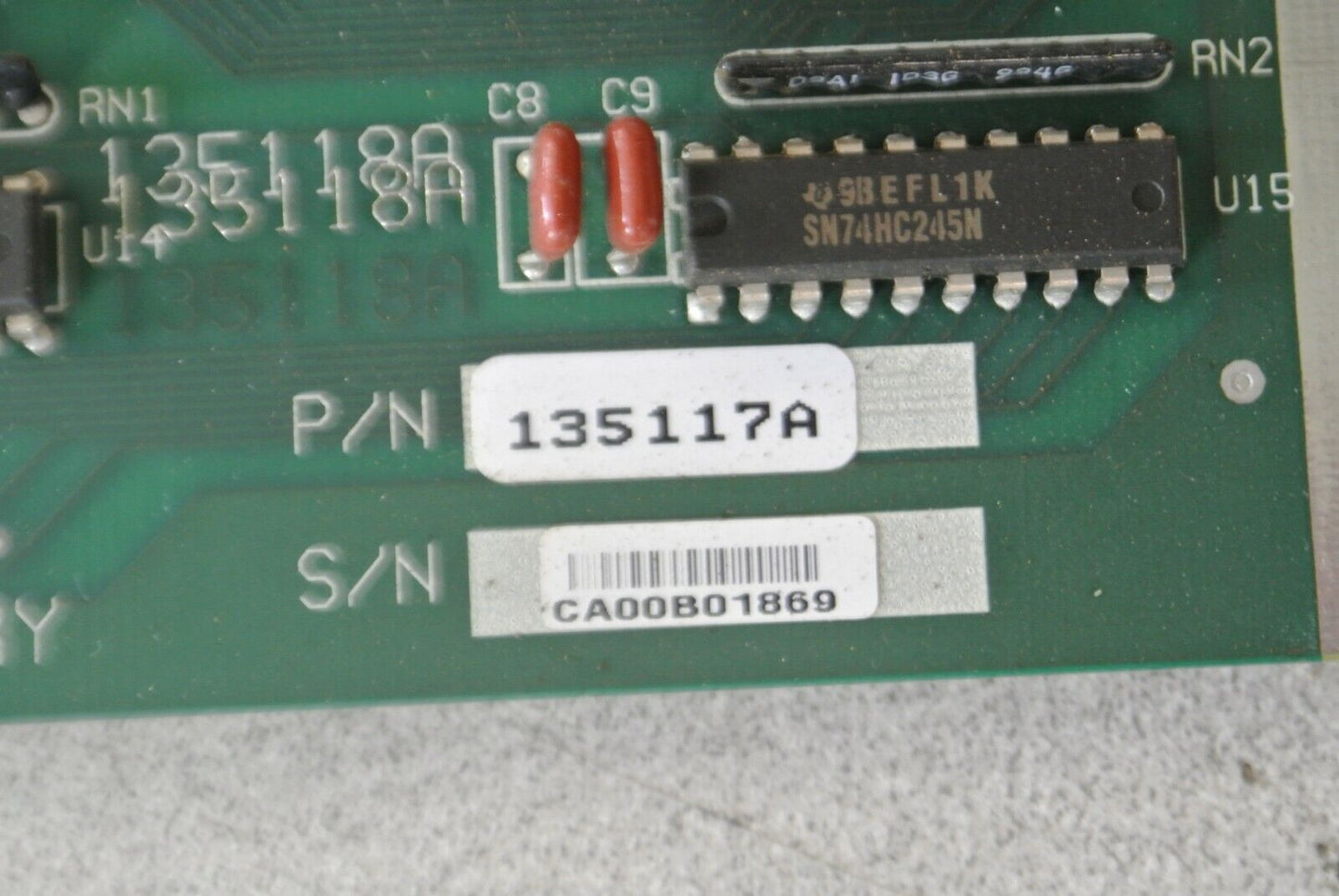 NORDSON 135117A MEMORY BOARD / CIRCUIT BOARD