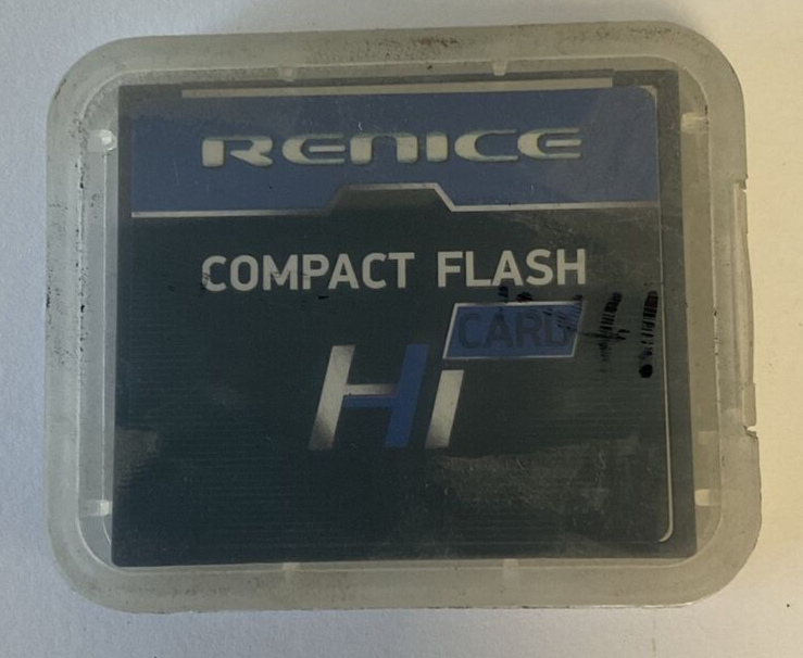 RENICE RIS001-PH1C COMPACT FLASH CARD 1GB ***LOTOF3***