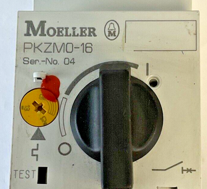 MOELLER PKZM0-16 CIRCUIT BREAKER SER.04 600VAC