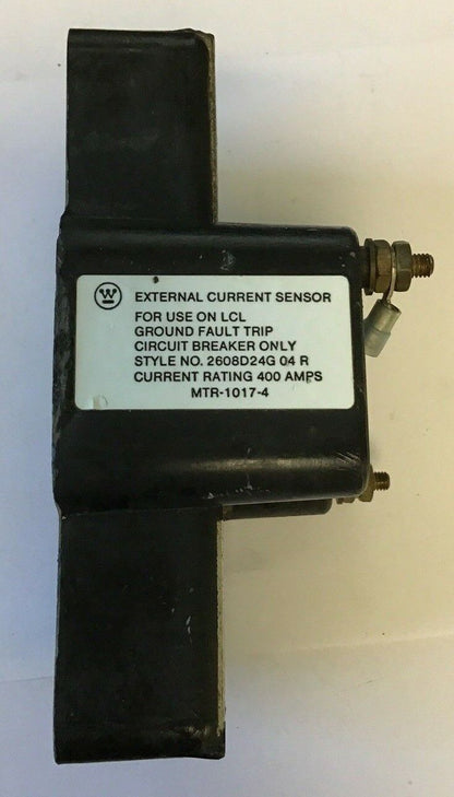 WESTINGHOUSE 2608D24G 04 R EXTERNAL CURRENT SENSOR 400A