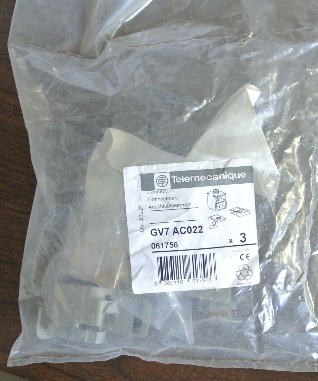 TELEMECANIQUE GV7AC022 CONNECTORS - MANUAL STARTER BOX LUGS IEC - NEW SURPLUS