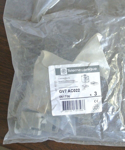 TELEMECANIQUE GV7AC022 CONNECTORS - MANUAL STARTER BOX LUGS IEC - NEW SURPLUS