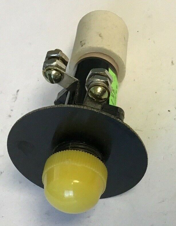 GENERAL ELECTRIC 227A240051 YELLOW INDICATOR LIGHT***LOTOF2***
