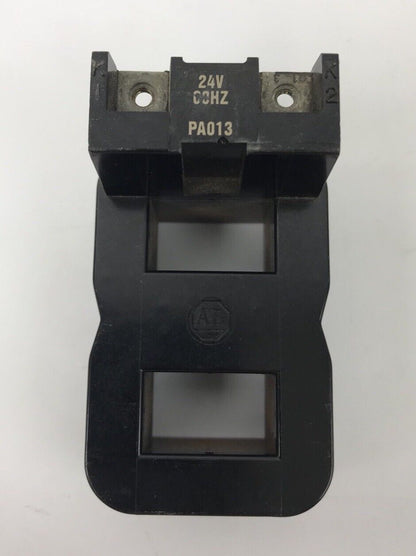 ALLEN BRADLEY PA-013 COIL, 24V @ 60HZ, USED, GREAT CONDITION, MISSING SCREWS