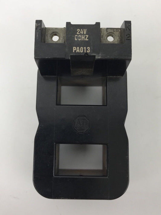 ALLEN BRADLEY PA-013 COIL, 24V @ 60HZ, USED, GREAT CONDITION, MISSING SCREWS