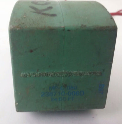 ASCO MP-C-080 238710-006D SOLENOID VALVE 24 DC FT