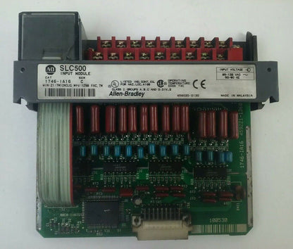 ALLEN BRADLEY 1746-IA16 SER. C SLC500 INPUT MODULE 85-132VAC 50/60HZ (LOT OF 5)