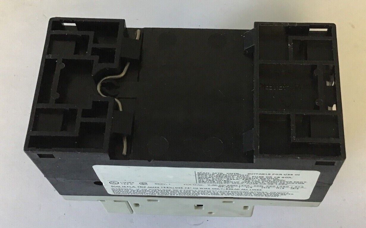 SIEMENS 3RV1011-0JA15 CIRCUIT BREAKER 13A 600V