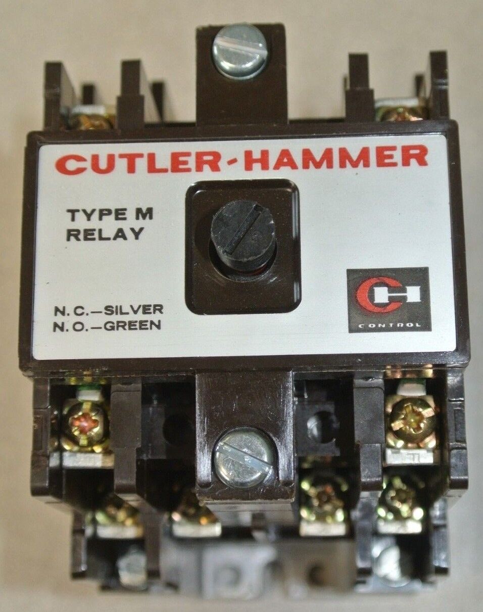 CUTLER-HAMMER D26MR60A / TYPE M RELAY / 600V / 120V COIL / 6 N.O.-0 N.C.