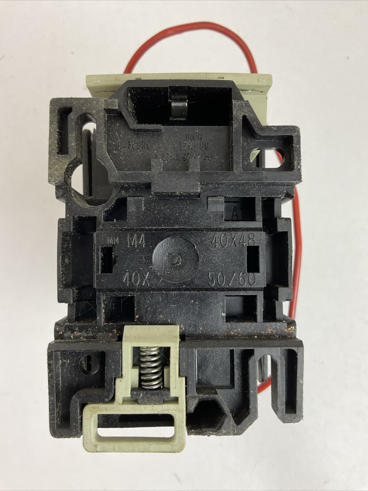 TELEMACANIQUE LC1D3210 CONTACTOR 24V 50/60HZ COIL LA2DS2 CONTACT BLOCK