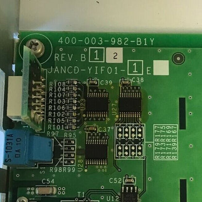 YASKAWA JANCD-YIF01-1E CONTROL BOARD REV.B12