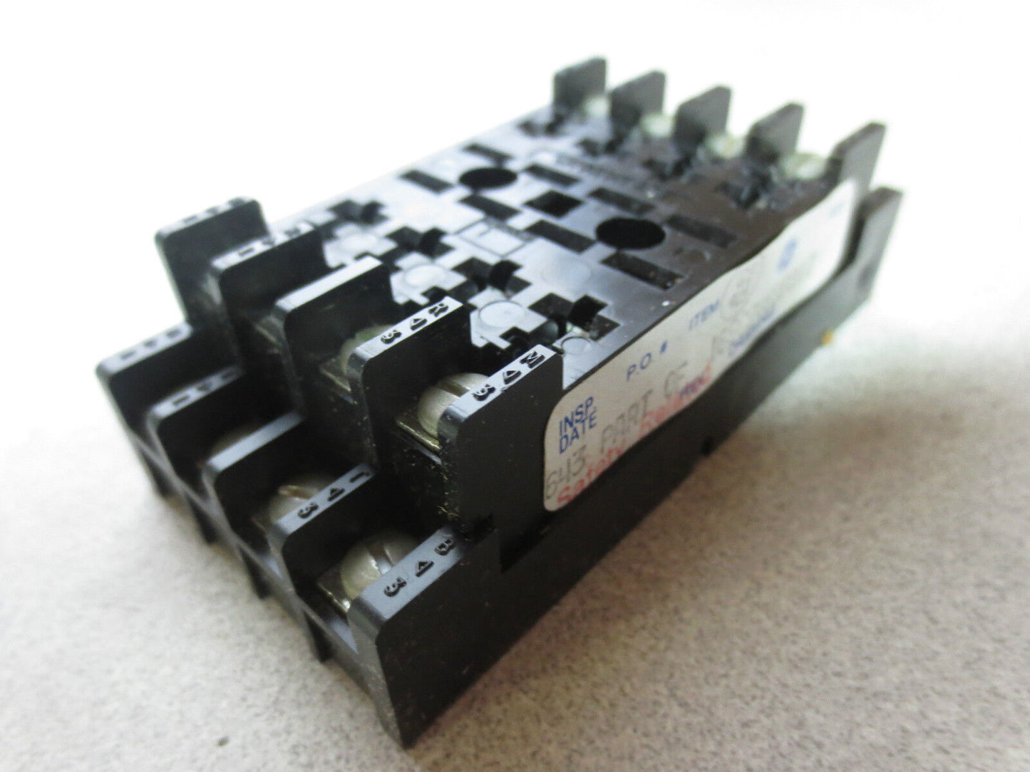AGASTAT ECR0002001 RELAY SOCKET - CR0002-001 - NEW SURPLUS in BOX