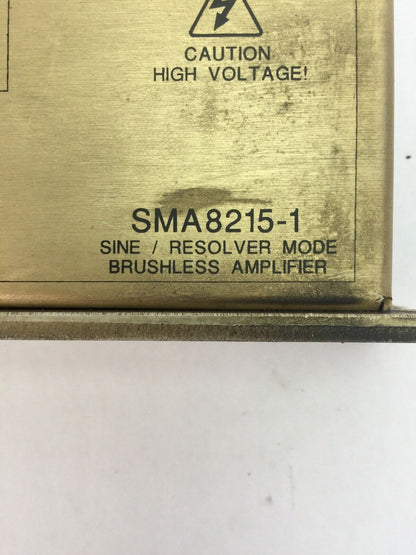 GLENTEK SMA8215HP SMA8215-1 SINE / RESOLVER MODE BRUSHLESS AMPLIFIER