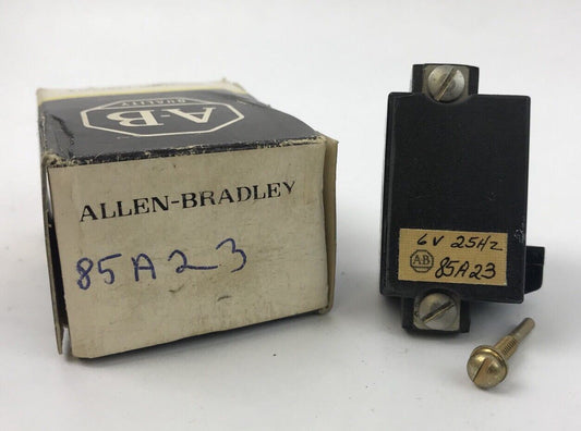 ALLEN BRADLEY 85A23 COIL, 6V @ 25HZ. NEW GREAT CONDITION, NEW SURPLUS