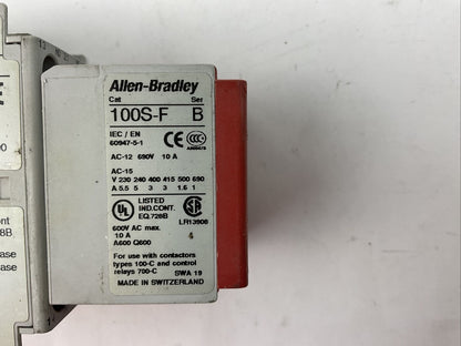 ALLEN BRADLEY 700S-CF620DJC COIL 24VDC 700-CF310D* 600VAC 25A SER A 100S-F SER B