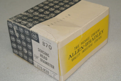 ALLEN-BRADLEY 870-N20 Ser. C / SENSING HEAD, 5/8" DIAMETER - NEW SURPLUS