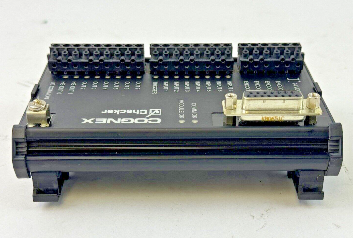 COGNEX - CKR-200-10B0X REV. C - CHECKER MODULE - 900-9012-1R - INPUT 22-26 V