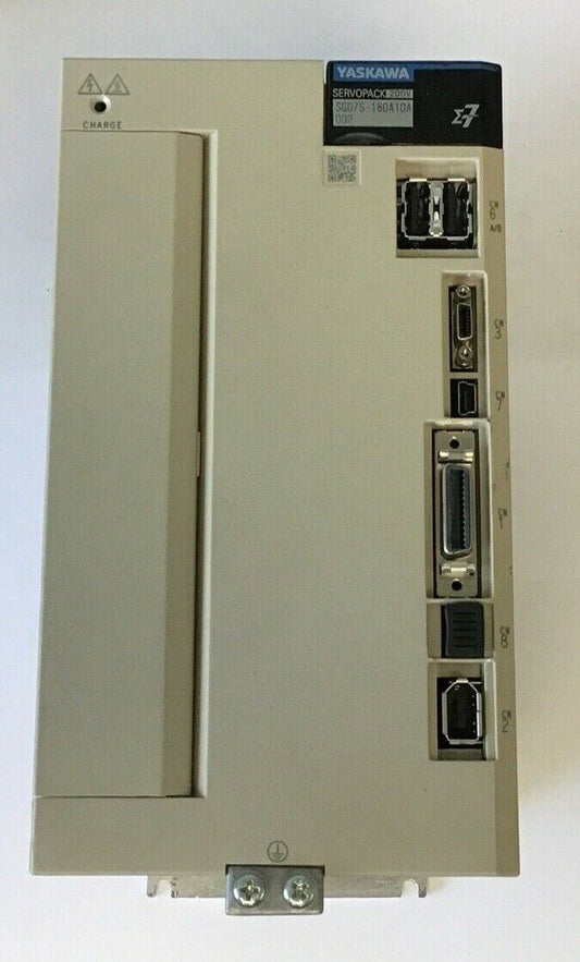 YASKAWA SGD7S-180A10A002 SERVO DRIVE 200V SERVOPACK 10A 50/60HZ