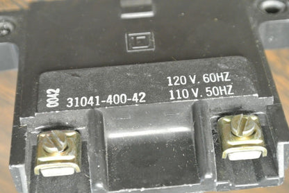 SQUARE D 31041-400-42 MAGNET COIL / 120V, 60Hz / 110V, 50Hz