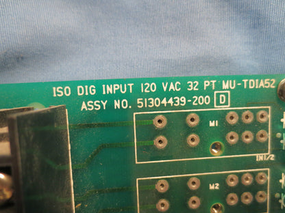 HONEYWELL 51304439-200 D ISO DIGITAL INPUT 120VAC MU-TDIA52 51304438-200 B PLC