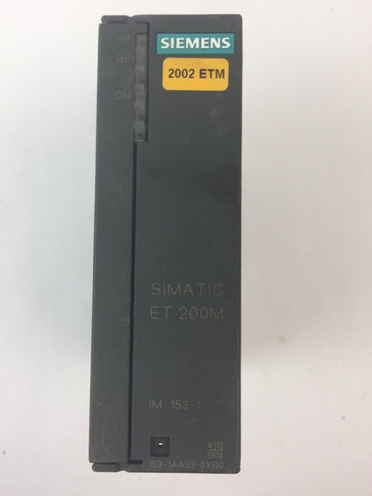 SIEMENS 1P 6ES7 153-1AA03-0XB0 INTERFACE MODULE