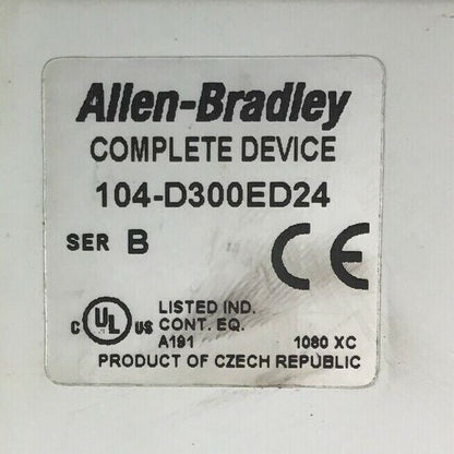 ALLEN BRADLEY 100-D300ED24 SER.B REVERSING STARTER W/ 193-EEKG SER.C