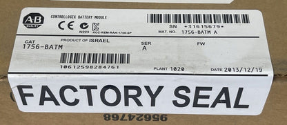 ALLEN BRADLEY 1756-BATM CONTROLLOGIX BATTERY MODULE SER A