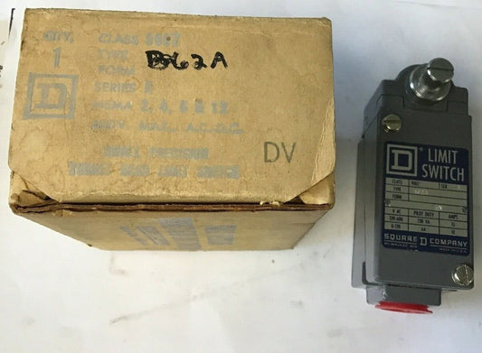 SQUARE D 9007 B62A TURRET HEAD LIMIT SWITCH SER. A