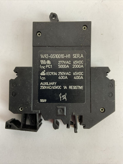 ALLEN BRADLEY 1492-GS1G010-H1 CIRCUIT BREAKER 1A