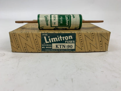 Bussmann Limitron KTN90 90A 250V Fuse "Lot of 5"