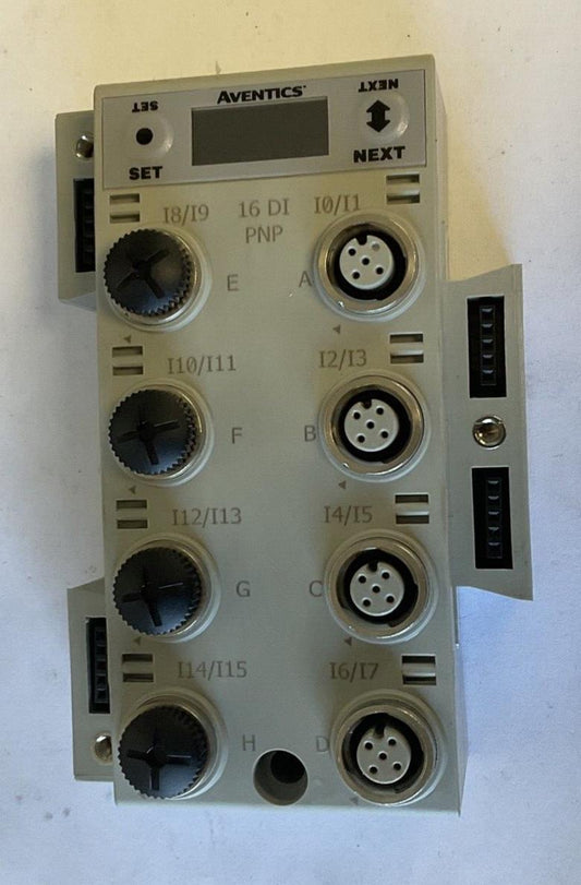 AVENTICS 240-205 DIGITAL I/O MODULE 16 INPUTS PNP G3 24VDC