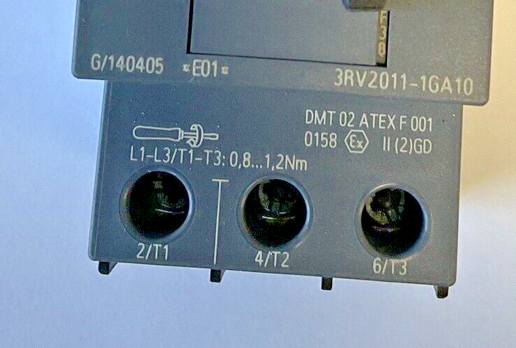 SIEMENS 3RV2011-1GA10 CONTACTOR 82A CLASS10 CAT.A 50/60HZ ***LOTOF2***