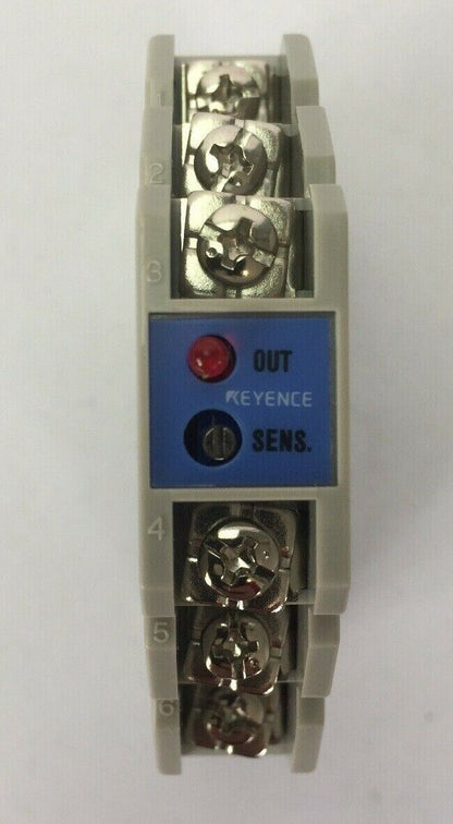 KEYENCE ES-12AC-U PROXIMITY SENSOR AMPLIFIER 110/120VAC