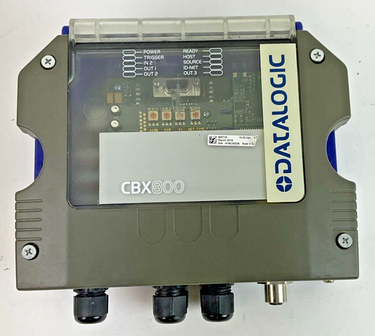 DATALOGIC CBX800 GATEWAY CONNECTOR BOX 10-30VDC 1-0.5A